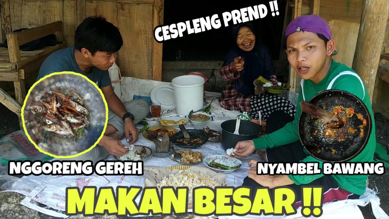 VLOG#30 MAKAN BESAR || NGGORENG GEREH NYAMBEL BAWANG