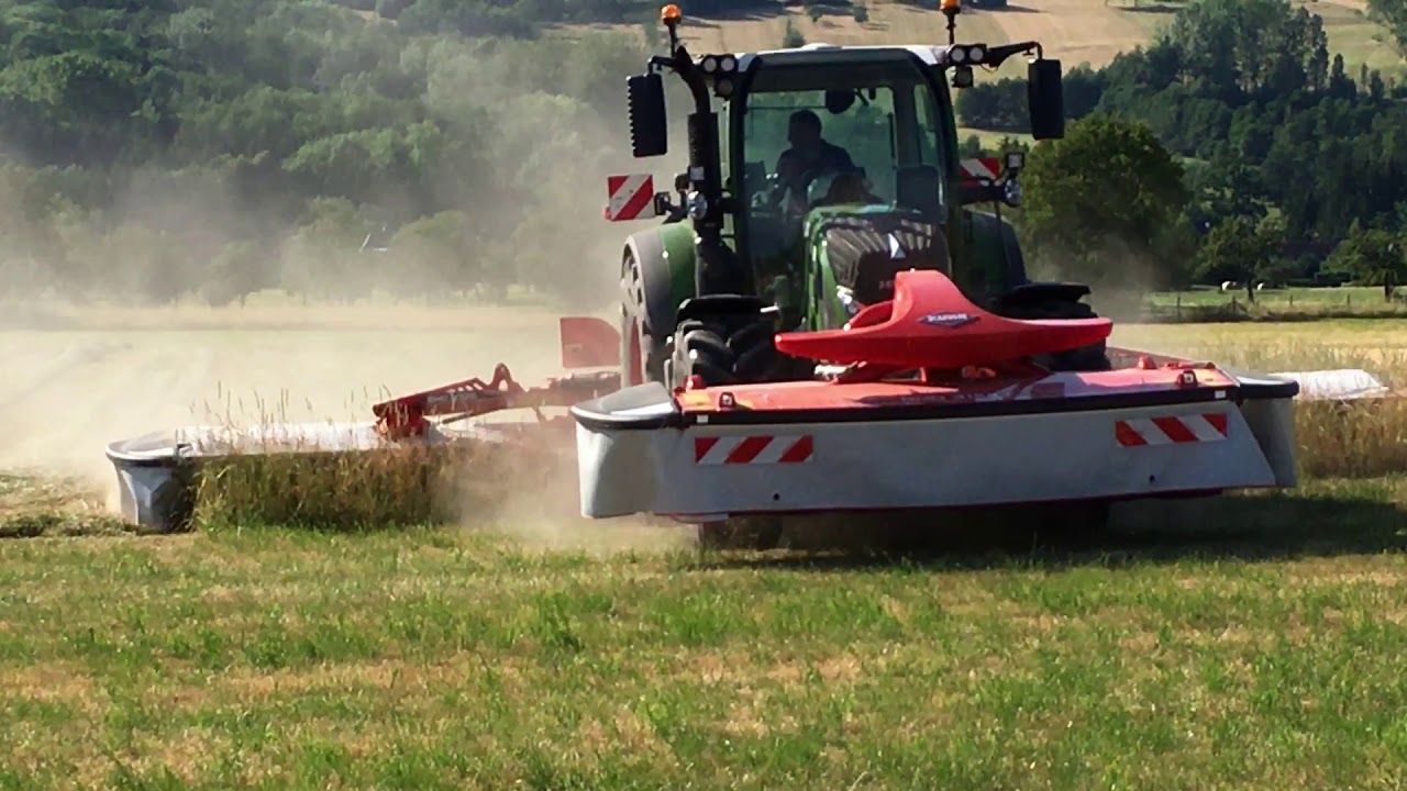 KUHN Segadora de discos GMD 8730 + GMD 3125F