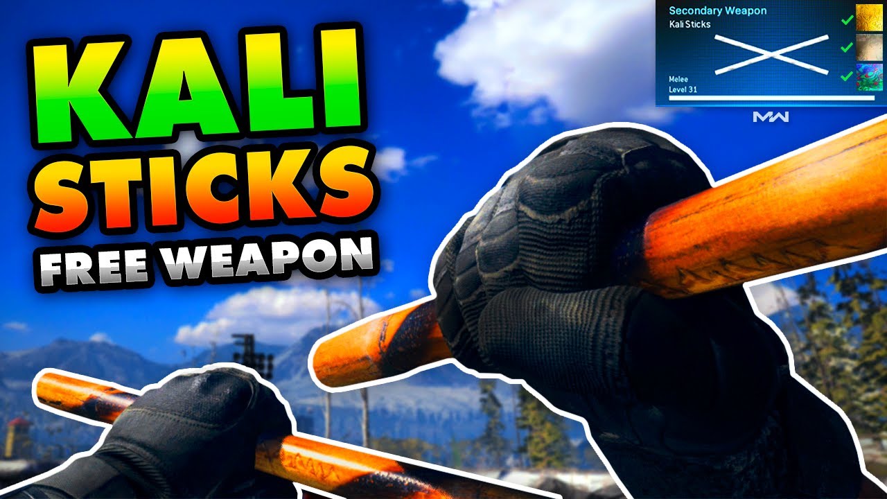 KALI STICKS - Fastest Weapon in Modern Warfare with Commando Lunge...