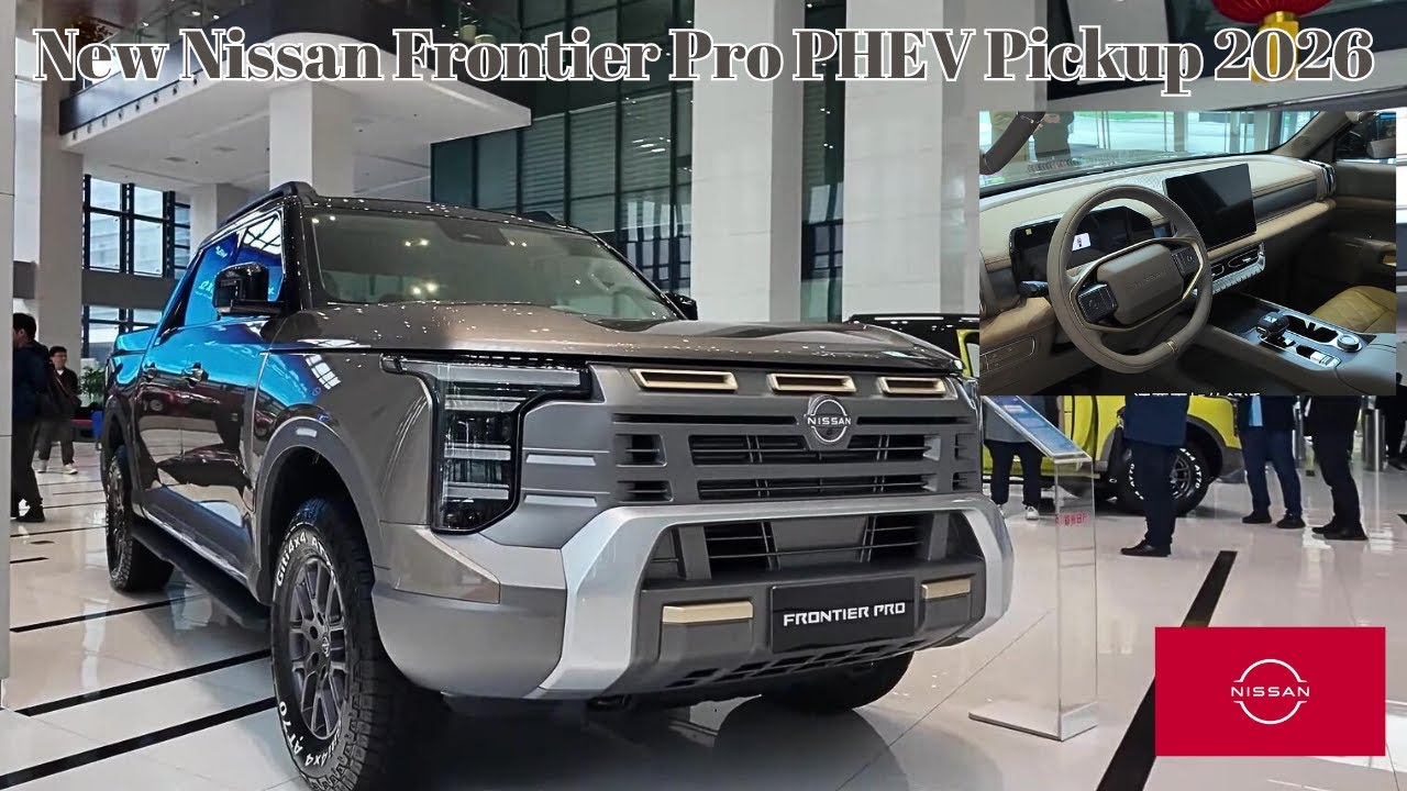 Первый глобальный пикап Nissan, разработанный и произведенный в Китае. Nissan Frontier Pro PHEV 2026