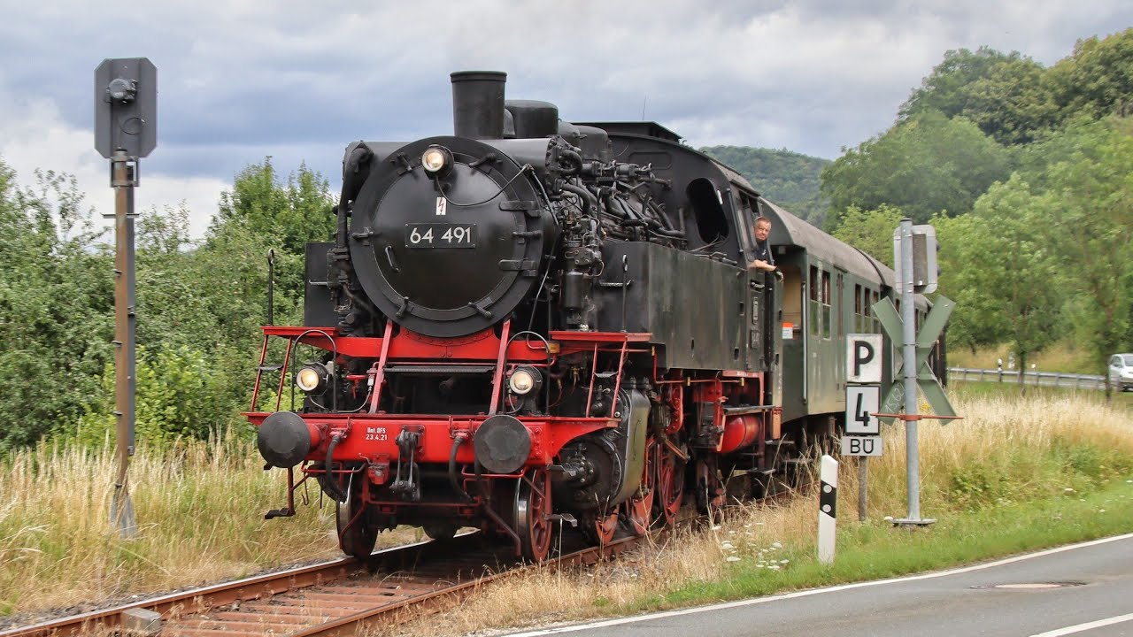 100 Jahre Ebermannstadt-Muggendorf - Dampfbahn Fränkische Schweiz (10.07.2022)