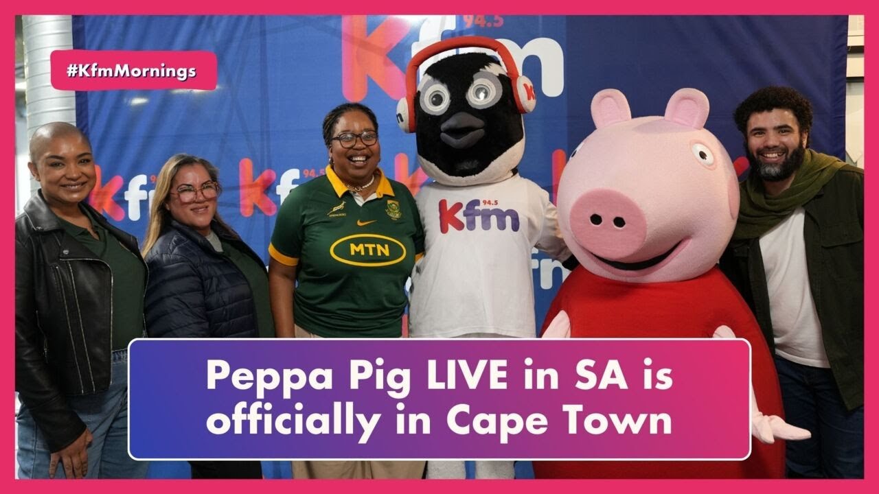 Peppa Pig  LIVE in SA brings joy to kids in Cape Town
