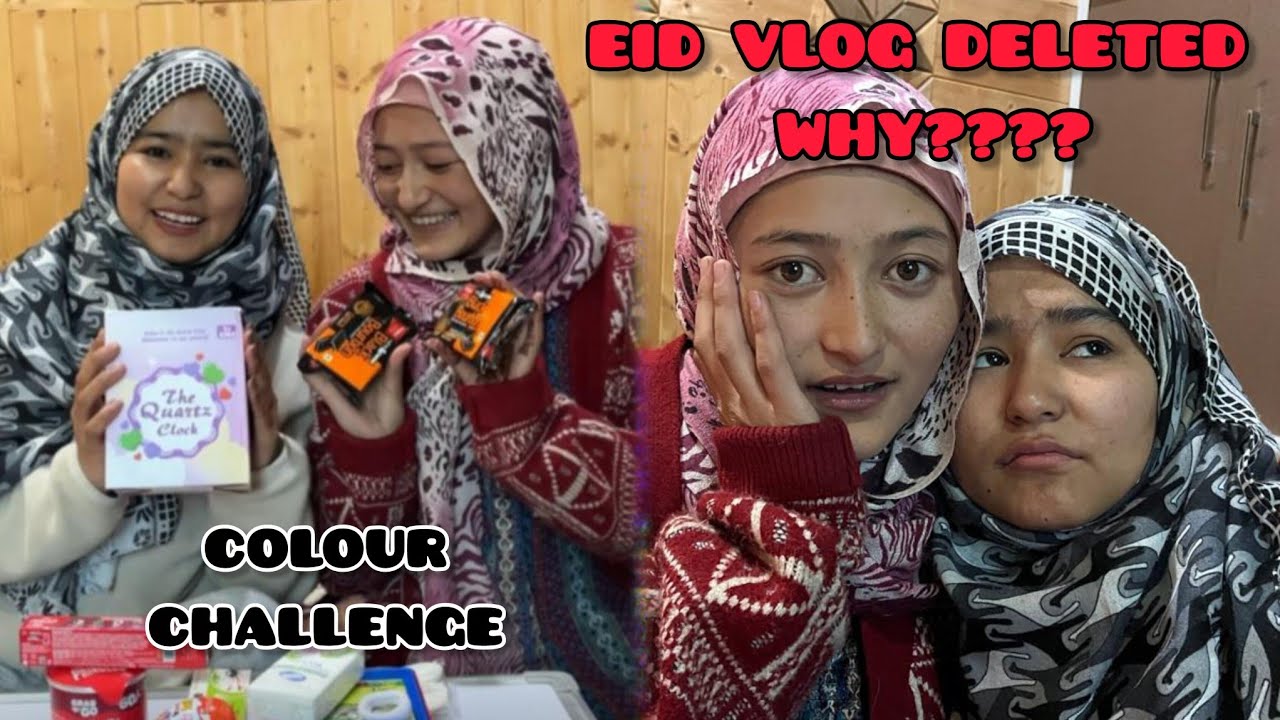 💜Colour challenge || EID vlog deleted why??? #challenge #foryou #insight #vlog #jabahawvlogs 