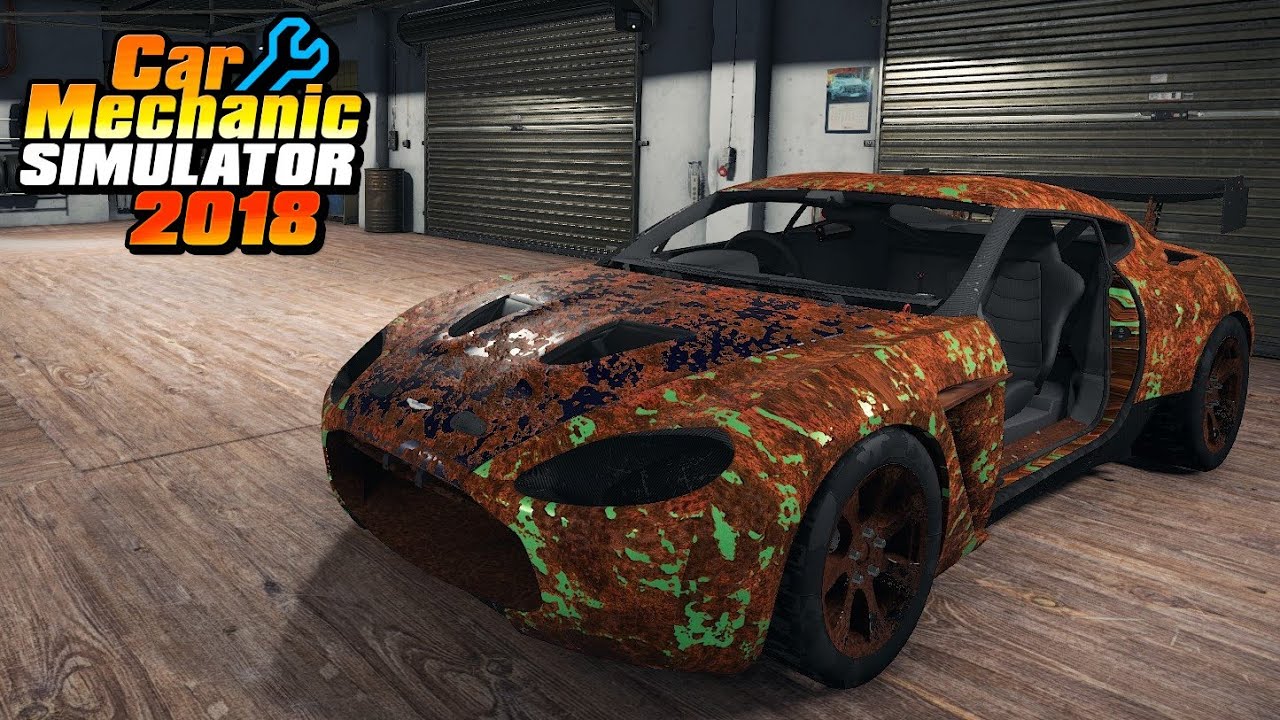 Aston Martin V12 Zagato Restoration - Car Mechanic Simulator 2018