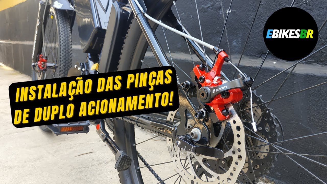 PINÇAS MECANICAS DUPLO ACIONAMENTO INSTALADA!
