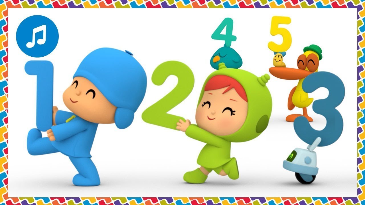 🔢 Can&ccedil;&atilde;o de n&uacute;meros [Aprenda os n&uacute;meros] Desenhos animados para Crian&ccedil;as - M&Uacute;SICA INFANTIL do POCOYO