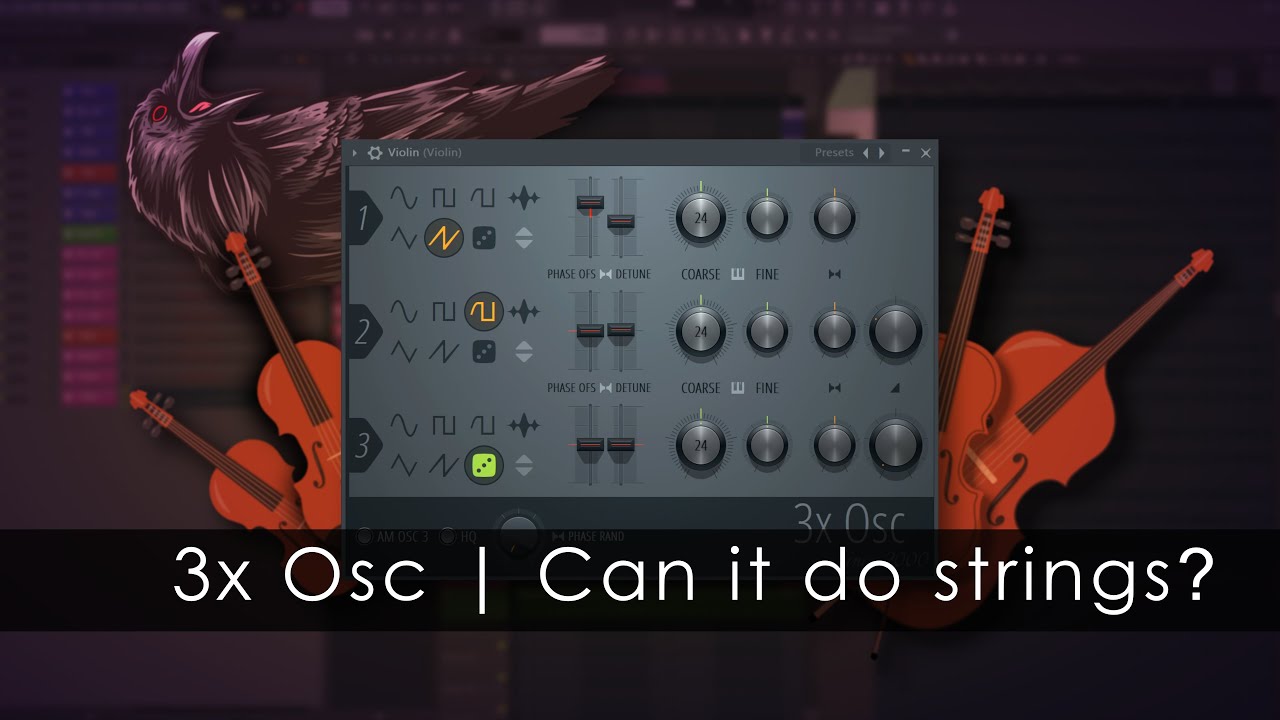 3x Osc | Can it do strings?