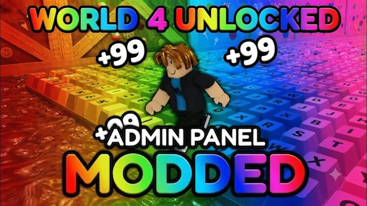 +1 Speed Keyboard Escape MODDED: INFINITE SPEED + ALL WORLDS UNLOCKED!