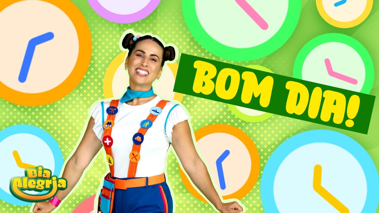 Bia Alegria - A Rotina do Dia #clipemusical #videoinfantil