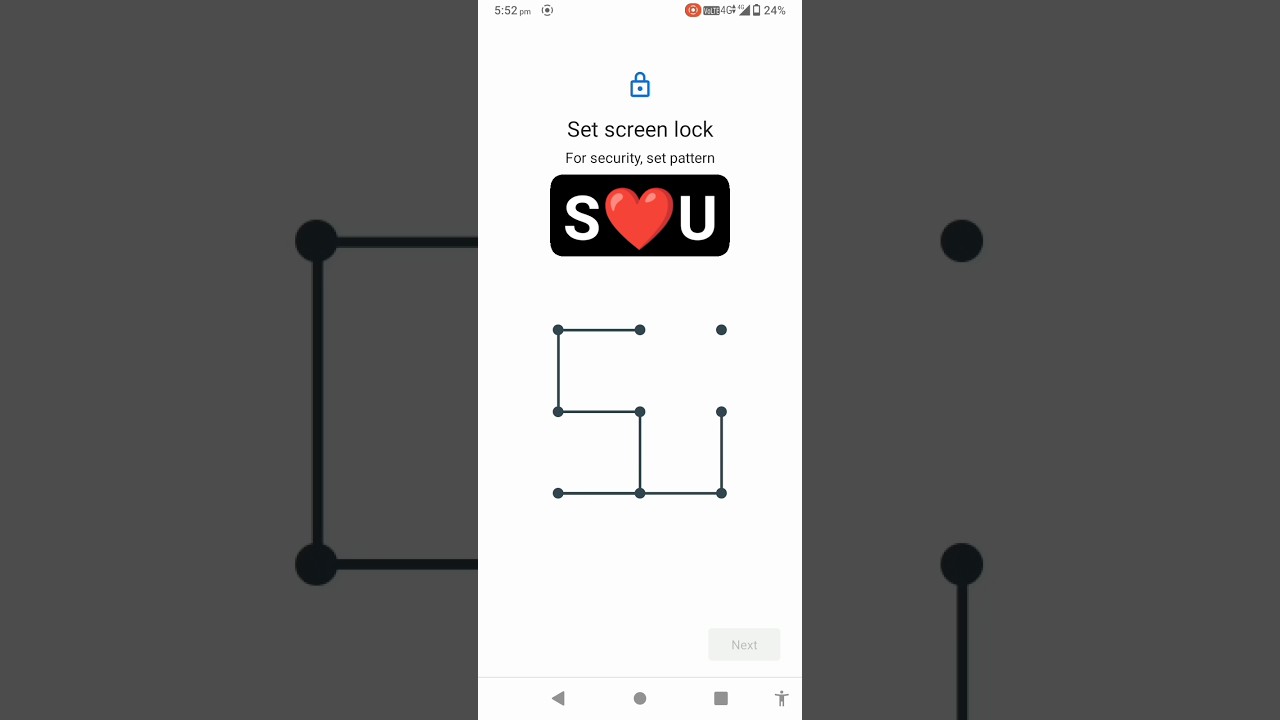 S❤️U Name Lover's New Stylish Pattern Lock 🔥🔥 #shorts #short #youtubeshorts #viralvideo #viralshorts