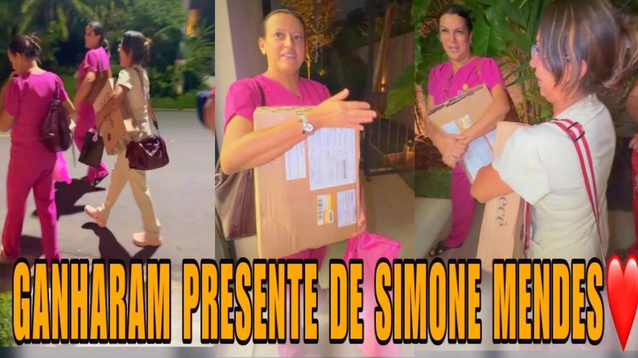 SIMONE MENDES MANDOU PRESENTES PRAS FUNCIONÁRIAS DE CARLINHOS MAIA😍😱😍