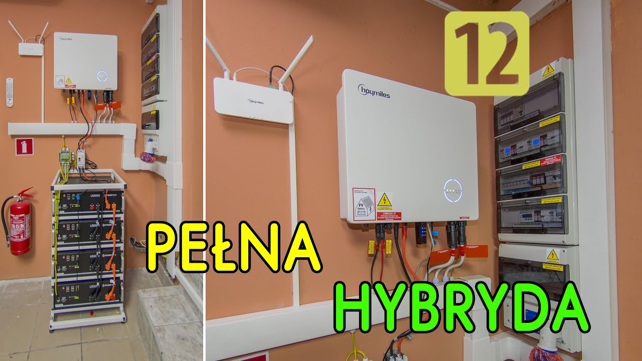 Mój pierwszy solidny hybrydowy inwerter z magazynem energii.