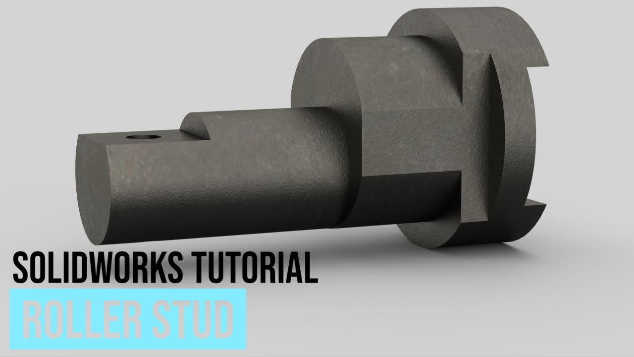 Учебное пособие SolidWorks №26: Роликовая шпилька