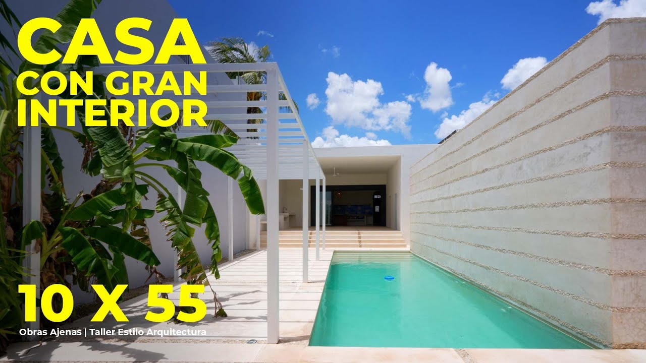 CASA en MÉRIDA con un GRAN INTERIOR | Obras Ajenas | Taller Estilo Arquitectura