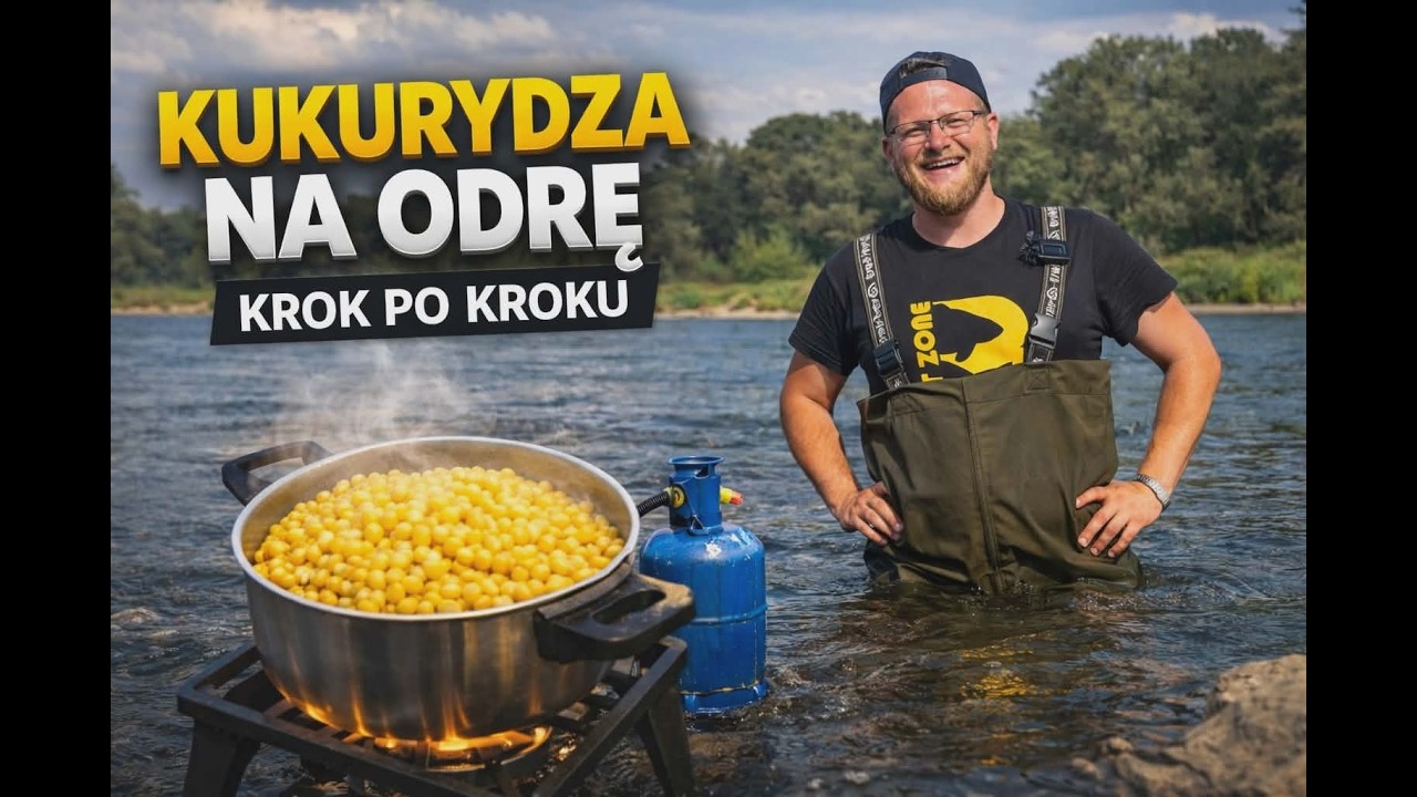 KUKURYDZA NA ODRĘ – NĘCENIE KROK PO KROKU | Jak przygotować kukurydzę na rzekę?