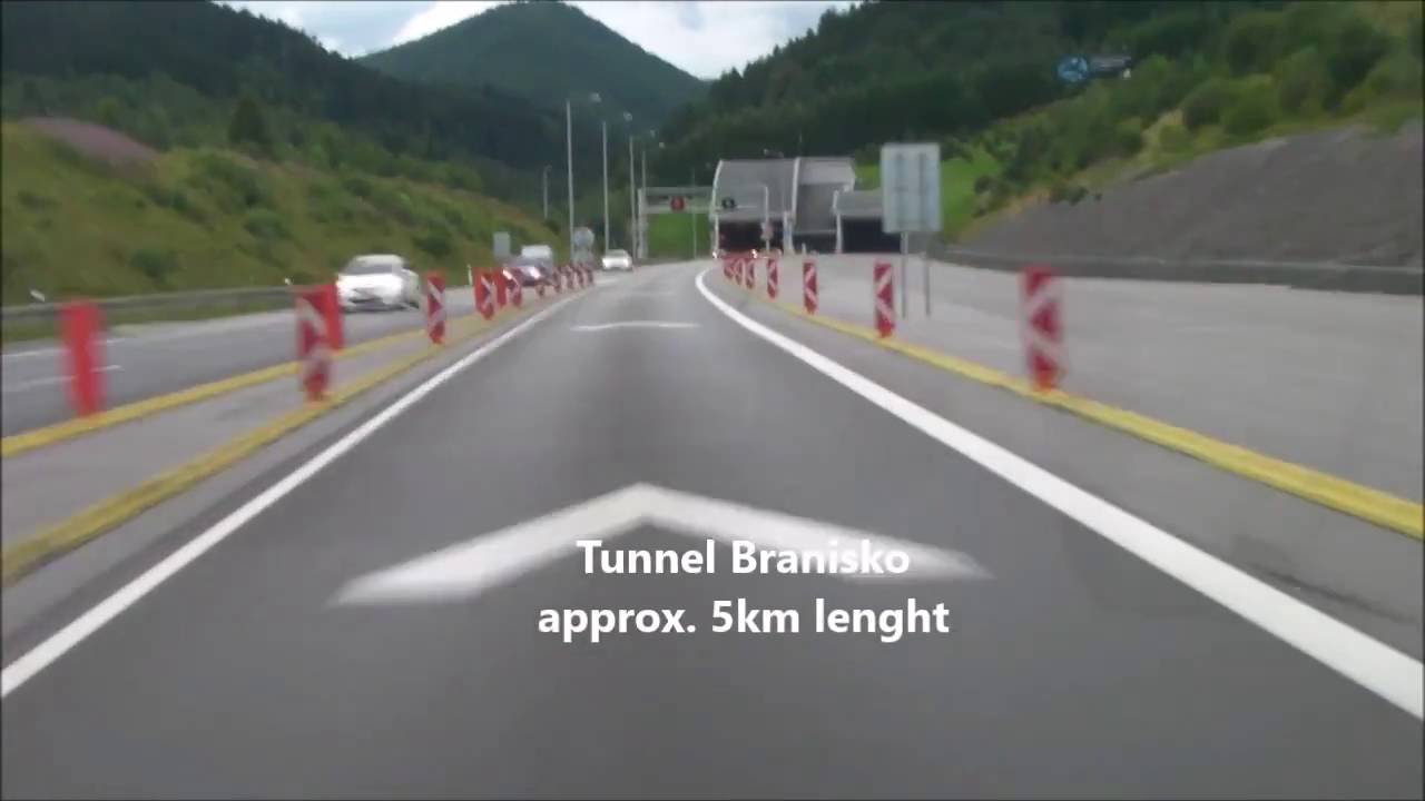 Slovakia: Motorway D1; Tunnel Branisko - Spissky Svrtok