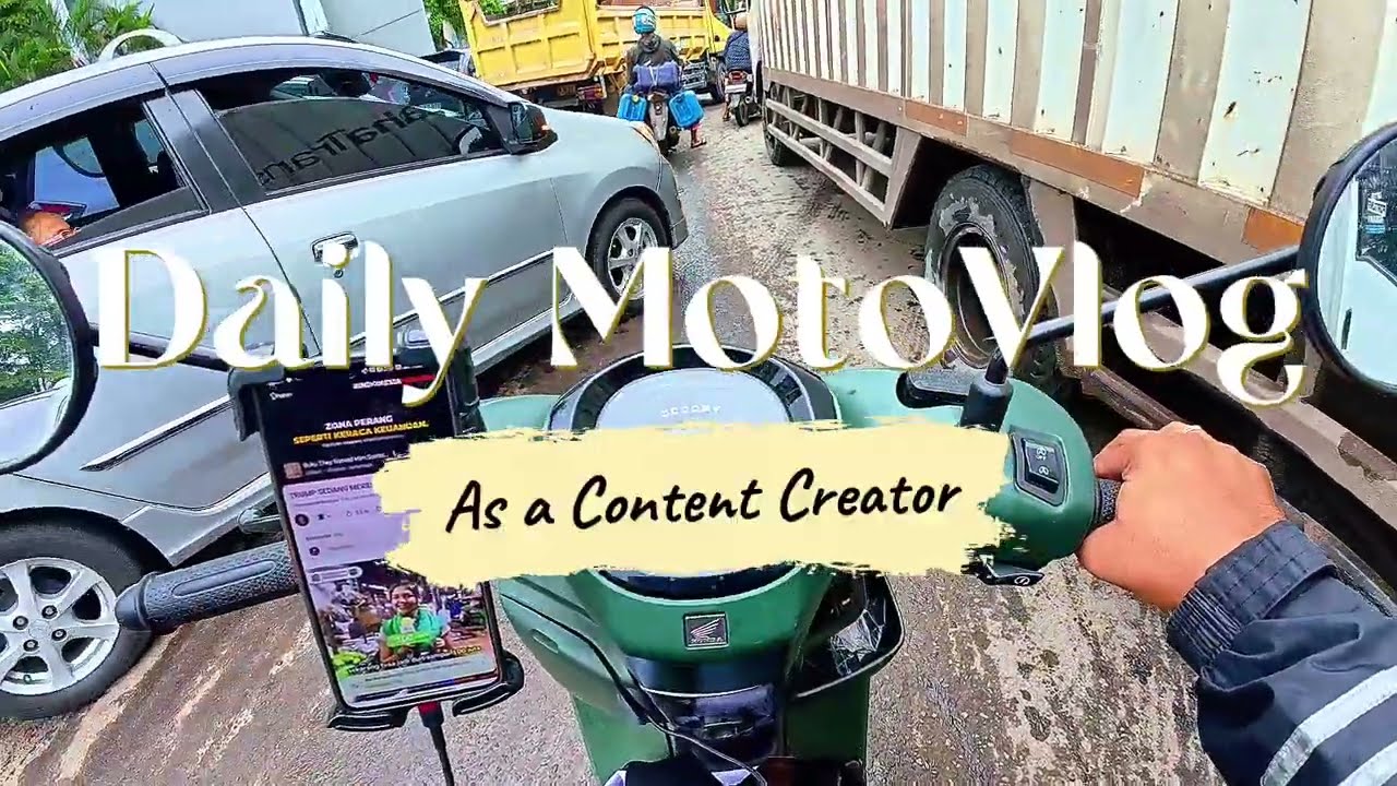 Daily Motovlog - Tegal Alur Lagi.... 😅😅😅