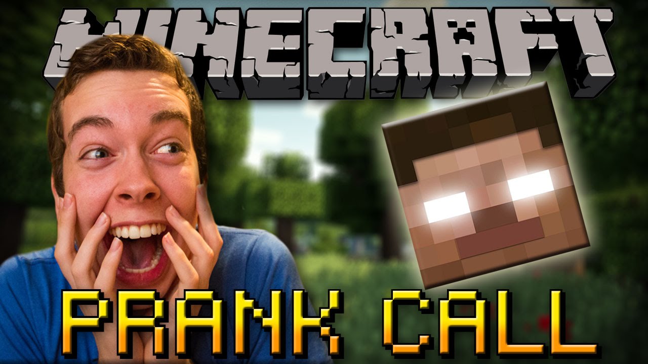 Звонки-розыгрыши в Minecraft: Херобрин!