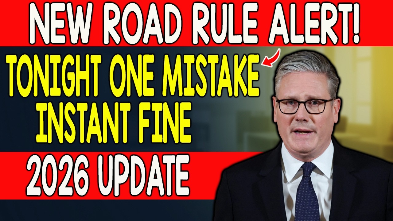🚨 UK Drivers Beware: New Police Road Rule Enforced Tonight &ndash; One Mistake Could Cost You &pound;100+