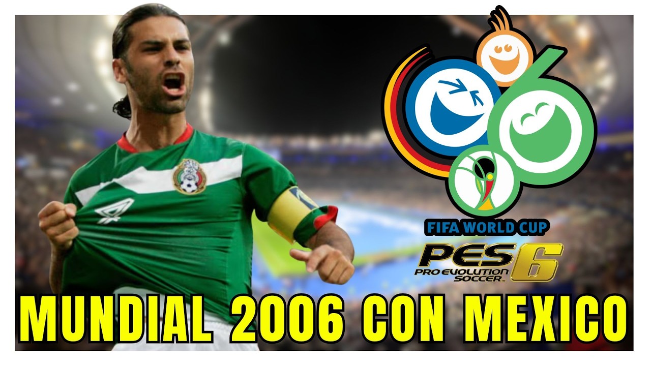 ⚽🏆 México podrá conseguir un mundial? | PES 6