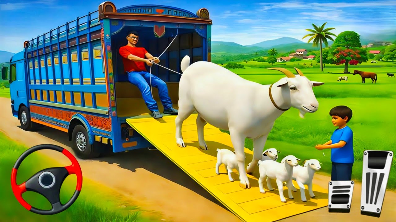 Animal Truck Simulator 🚛🐄 Heavy Load Driving Android GamePlay