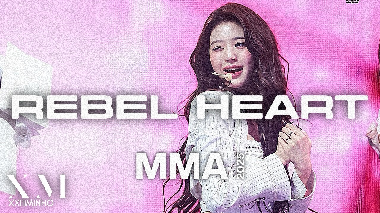 IVE - Intro + ‘REBEL HEART' Live @ MMA 2025 [Studio Version]