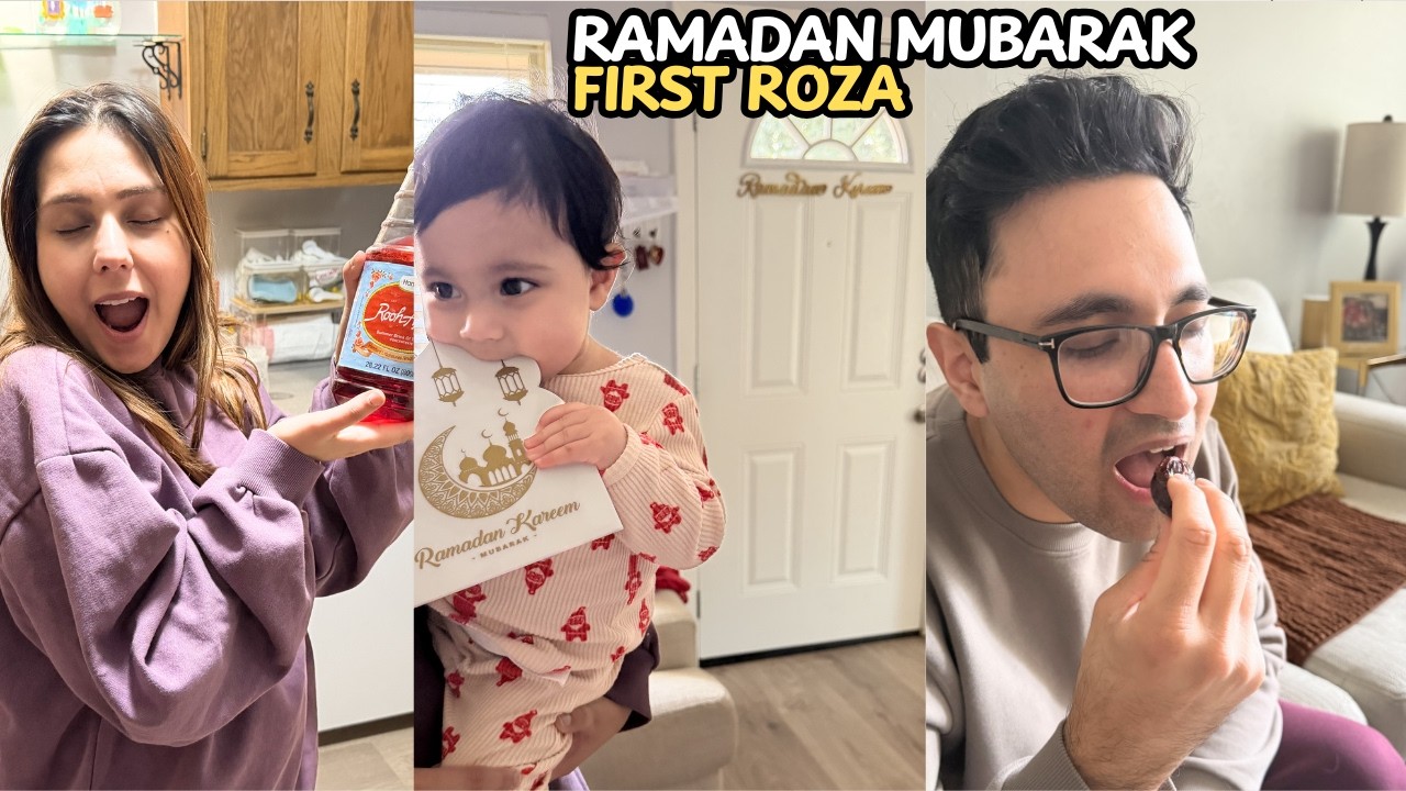 First Day of Ramadan as Working Parents in USA | Ramadan Series Day 1