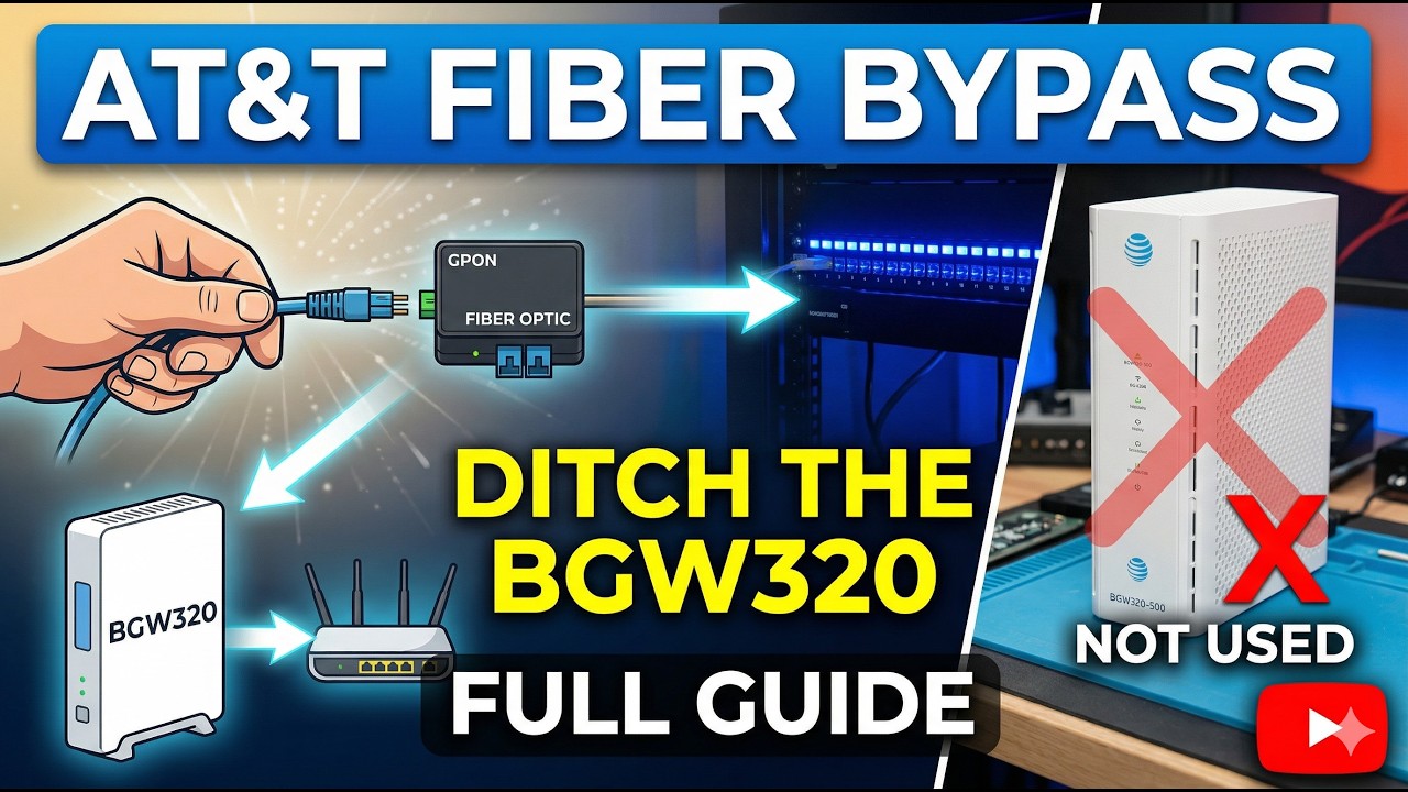 AT&T Fiber/BGW320 Bypass: Direct to UniFi Dream Machine Pro