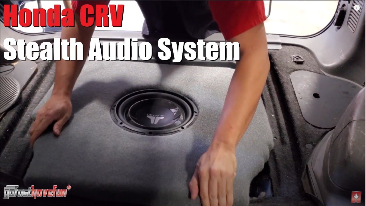 Builds: Honda CRV Stealth Audio System | AnthonyJ350