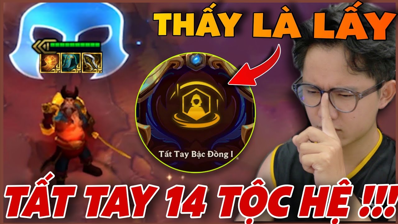 TFT 16.1 : Thấy Tất Tay Bậc Đồng Chốt Ngay Đội Hình 14 Tộc Hệ Này!