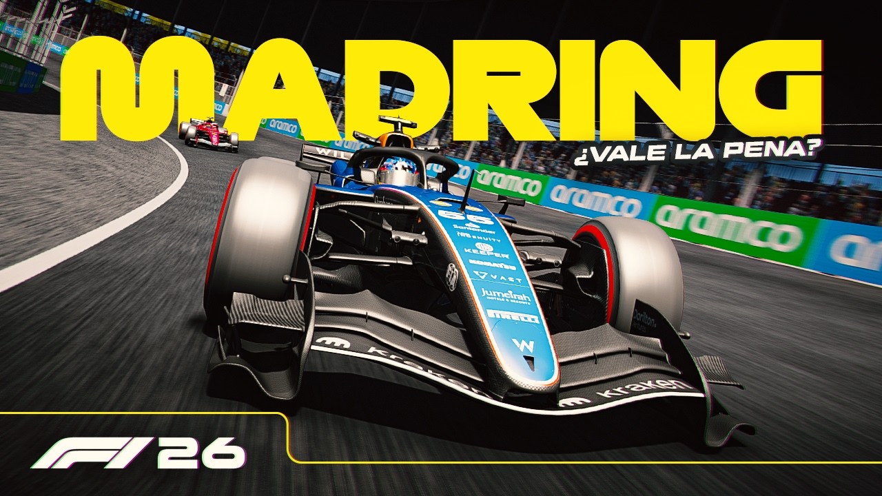 PROBANDO EL NUEVO GRAN PREMIO DE MADRID CON LOS F1 2026