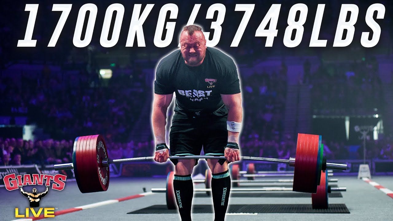STRONGMEN vs 1700KG/3748LB DEADLIFT CHALLENGE! Britain's Strongest Man 2025