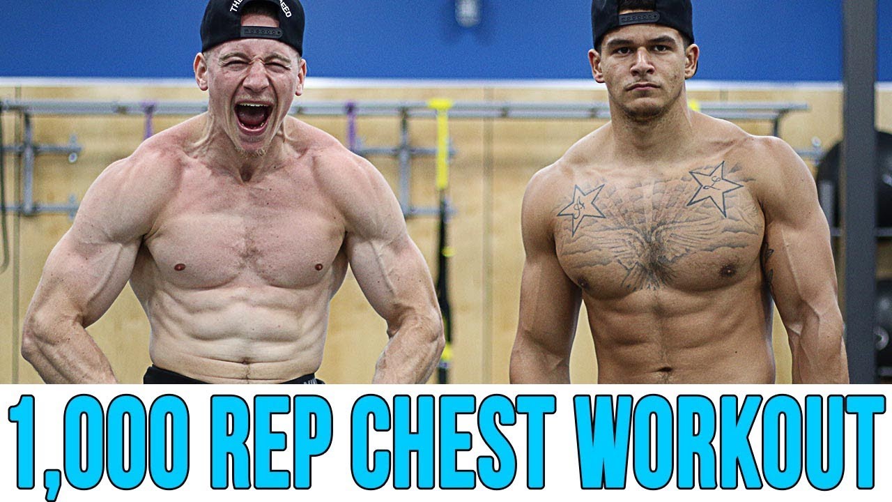 1,000 REP CHEST WORKOUT CHALLENGE | BIGGER CHEST