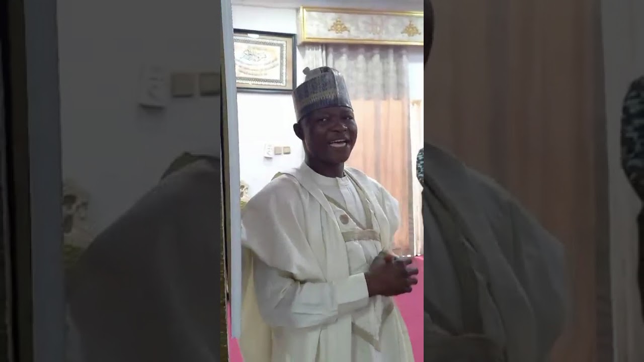 Condolence visit by sheik Daud alfa nla to emir on the chief imam ilorin and prof badmus death