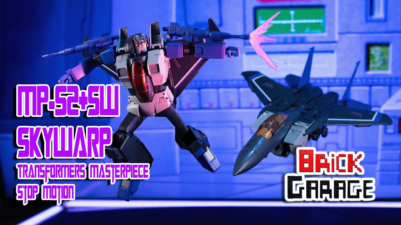 Transformers Masterpiece Skywarp Stop Motion MP52