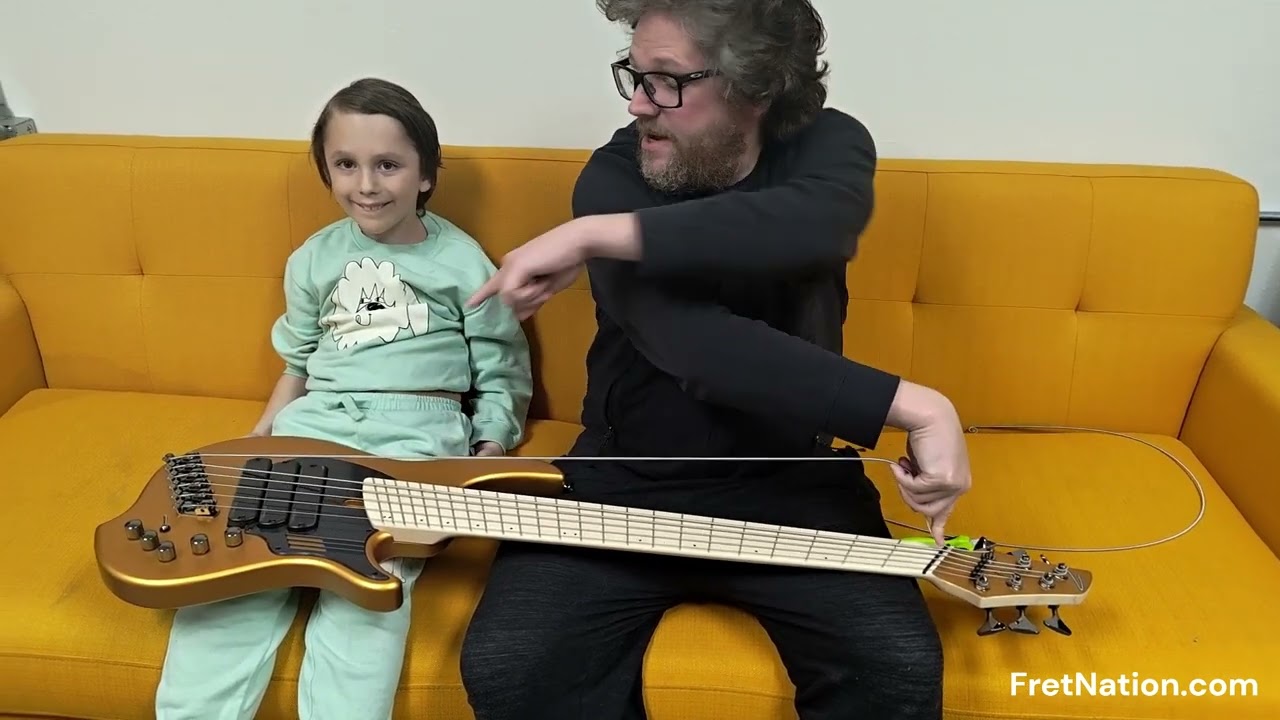 Don't Twist Your Core During String Changes - Bass String Installation