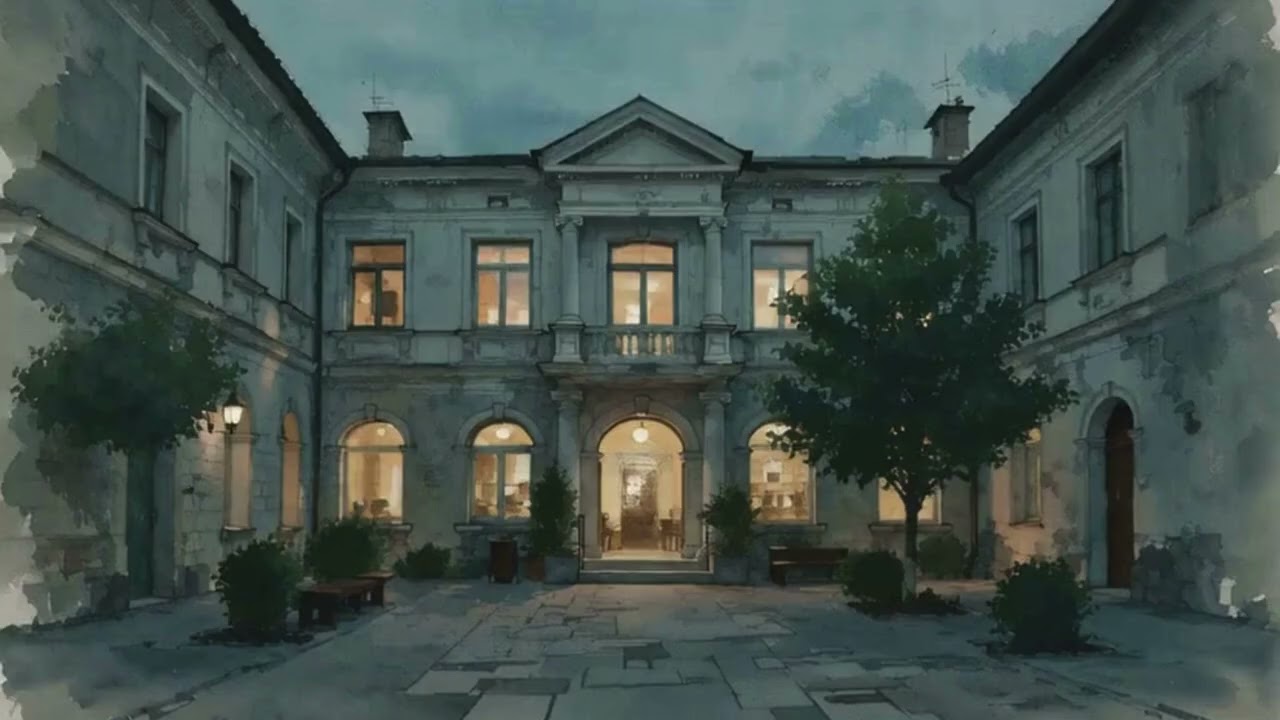 Quiet Library After Hours – Calm Ambience for Reading, Focus & Sleep