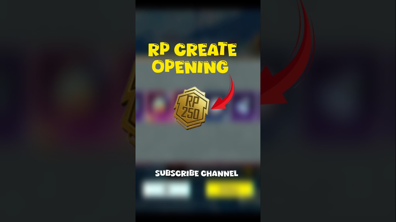 First time RP create opening 👈 