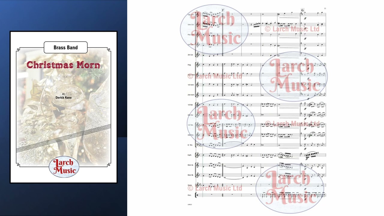 LM825 Christmas Morn for Brass Band COMPOSER : Various ARRANGER : Derick Kane