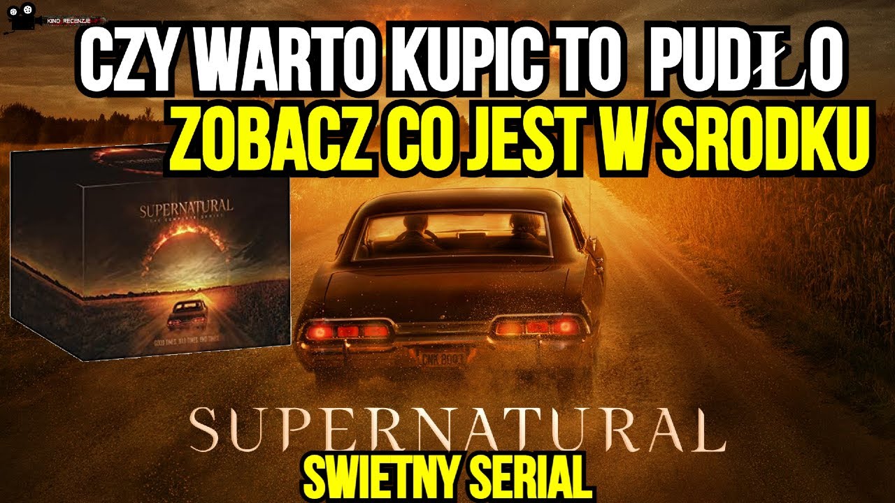 Serial Supernatural EDYCJA KOLEKCJONERSKA Unboxing - KionRecenzje