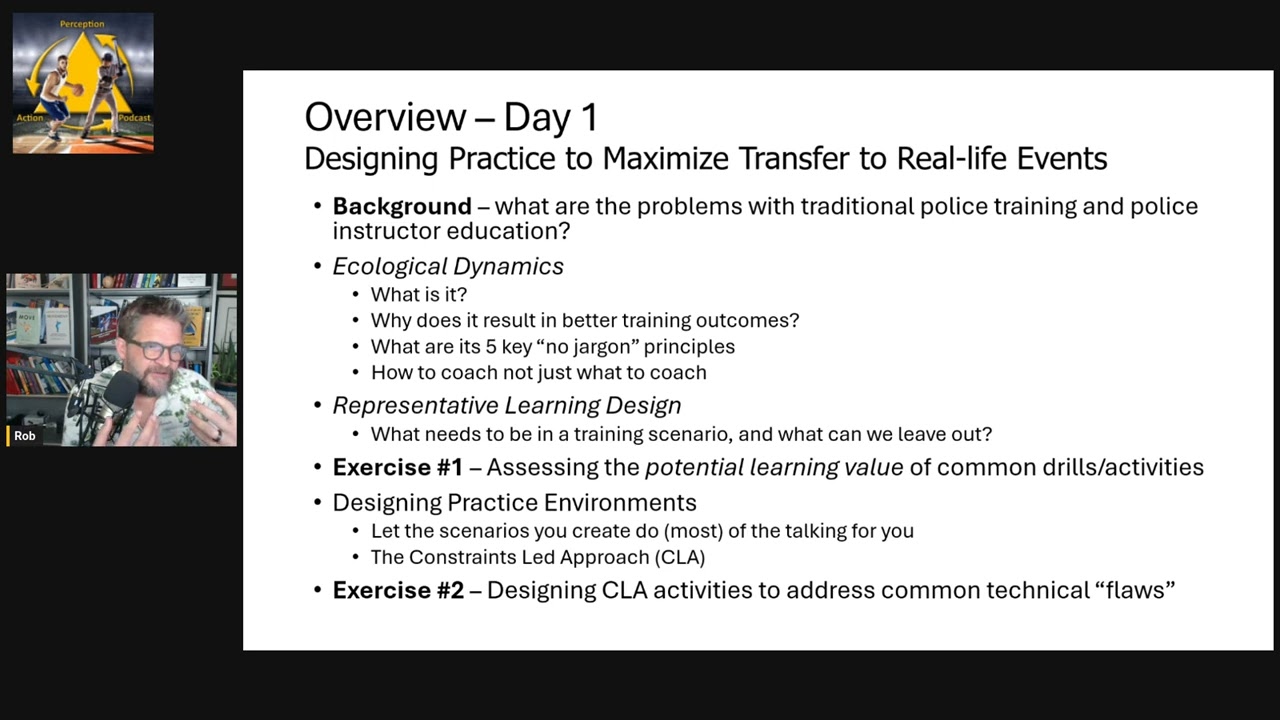 Police Workshops Preview