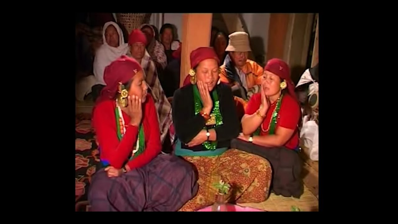 yani maya - old myagdi village cultural song - short clips from badhyata
