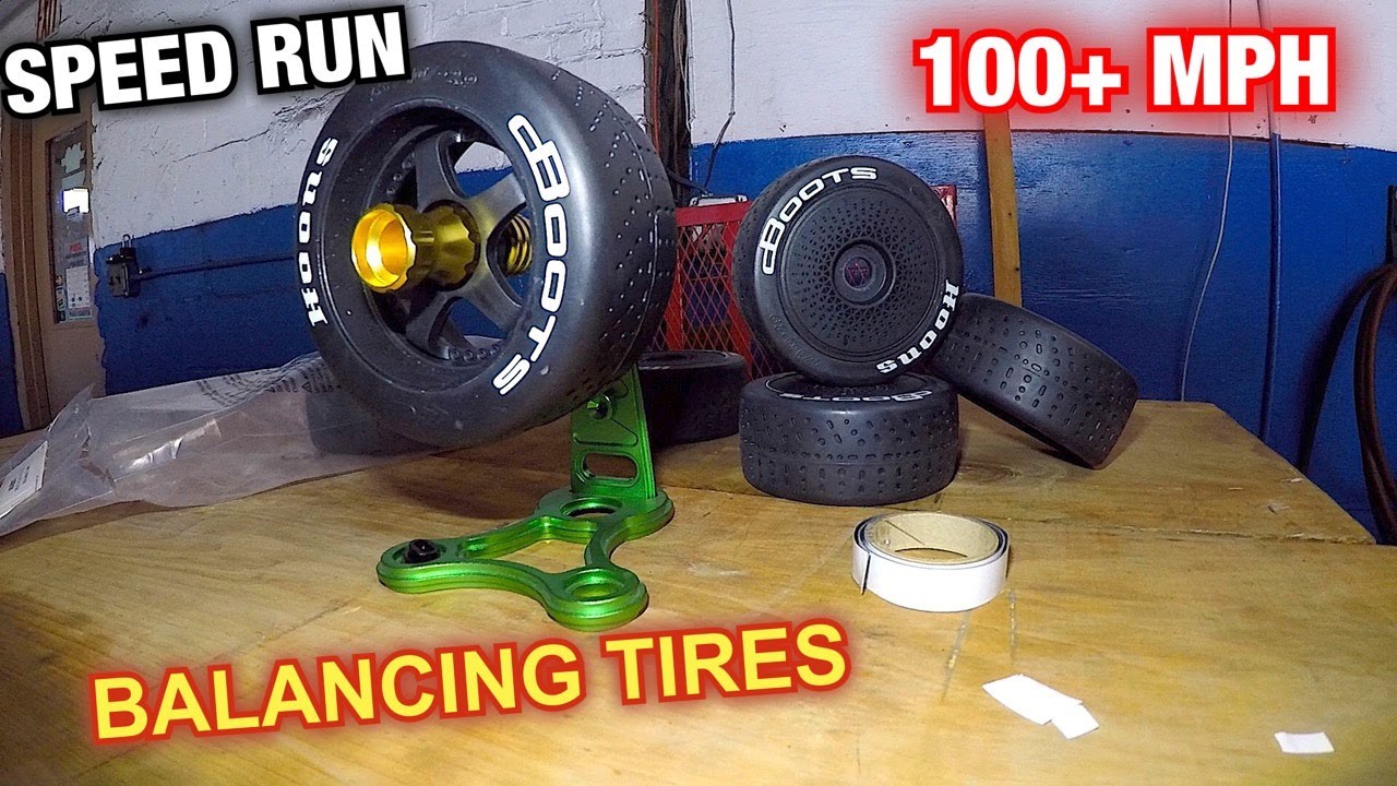 Integerty RC car Tire BALANCER must do for speed runs