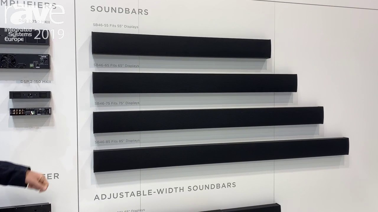 ISE 2019: Sonance Discusses Reference Series of Surround Sound Solutions with Soundbar Solutions