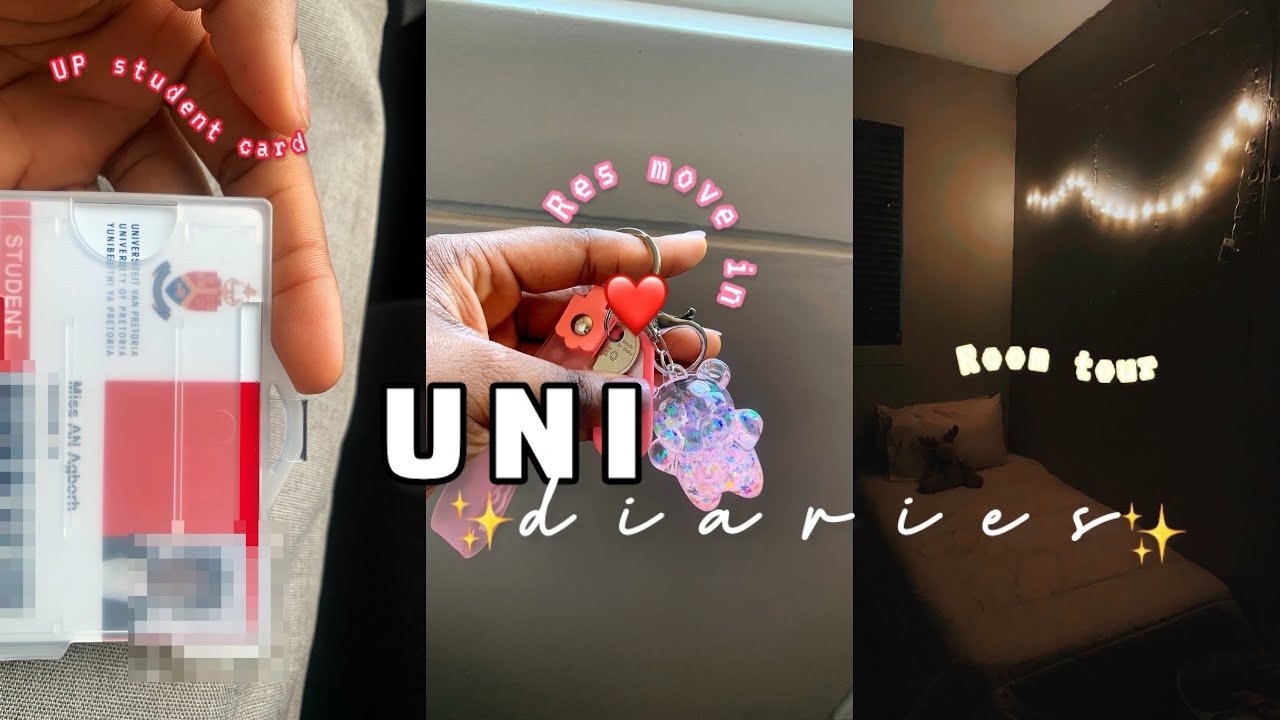 UNI DIARIES EP.1 ✨Registration||maintenance|| buying essentials|| res move in.UP FIRST YEAR 