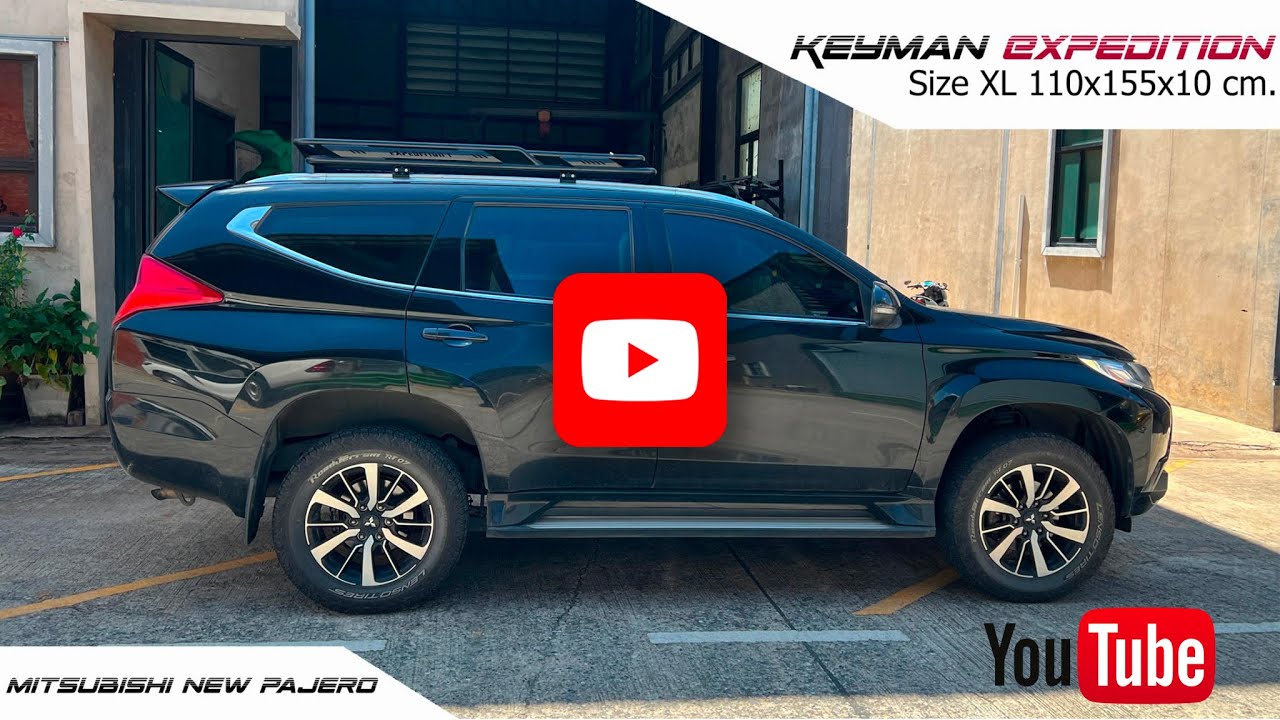 ขั้นตอนการติดตั้ง แร็คหลังคา Keyman Expedition Size XL กับ New Pajero Sport