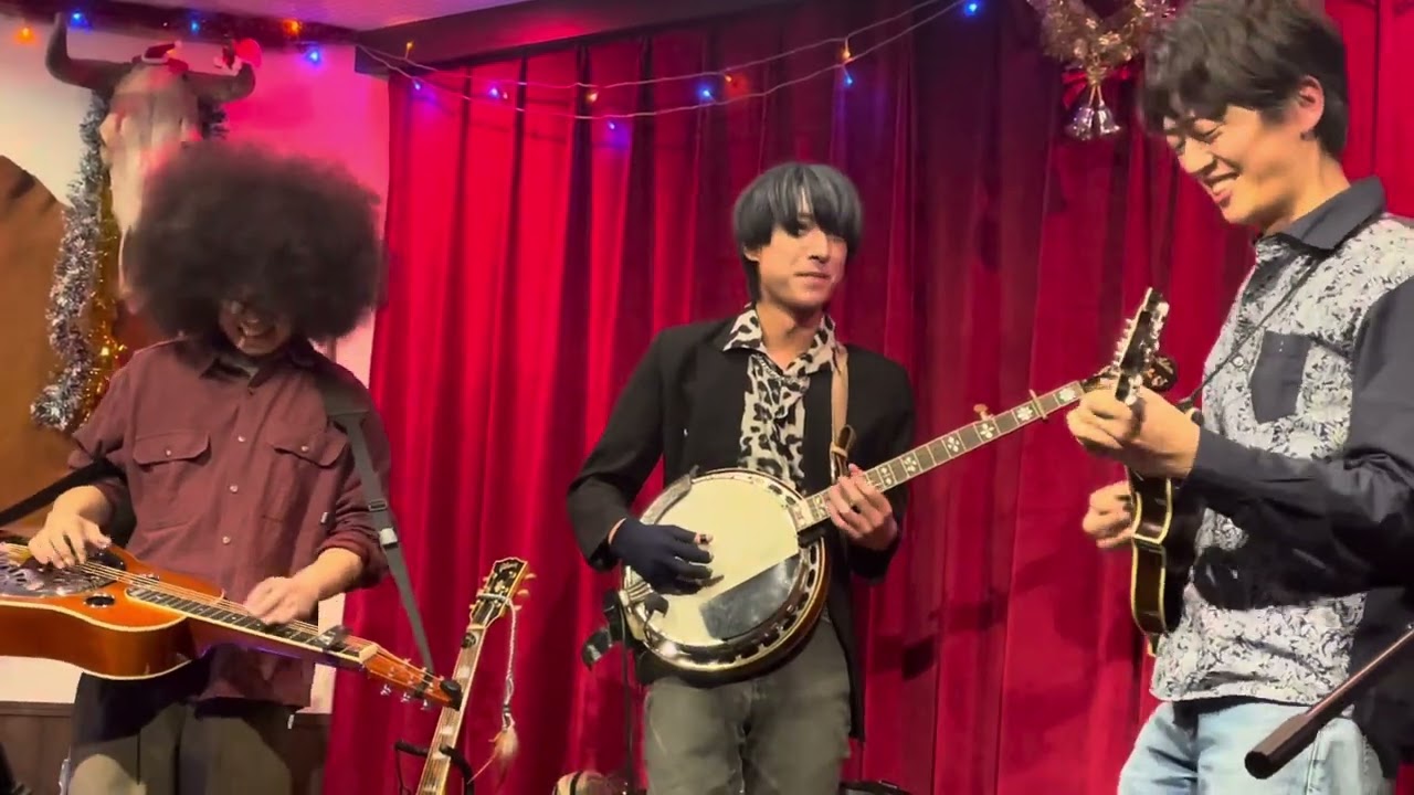 2024.12.22(sun)@茅ヶ崎ステージコーチ　Keiko Walker～Christmas LIVE Bluegrass instrumental jam session