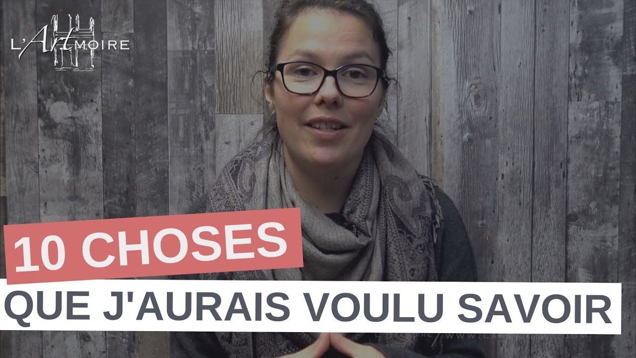 DEVENIR ARTISTE PEINTRE - 10 choses que j'aurais aimé savoir