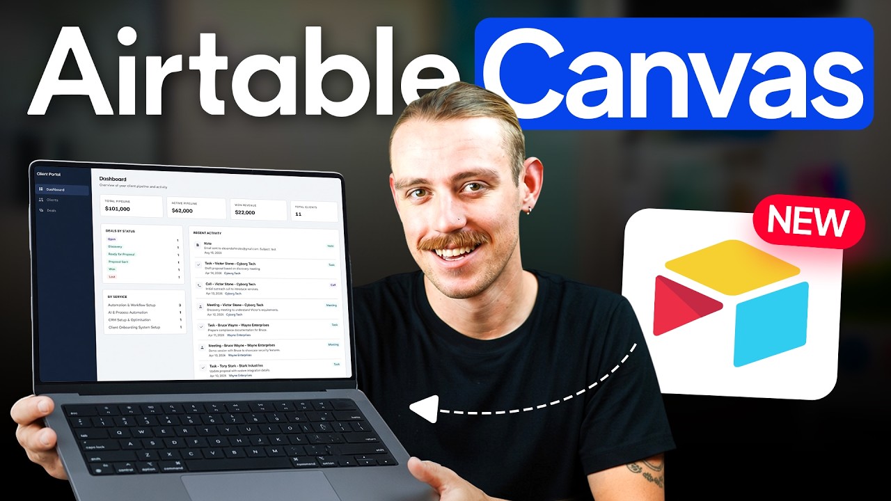 Что такое Airtable Canvas? (Подробный обзор 2026)