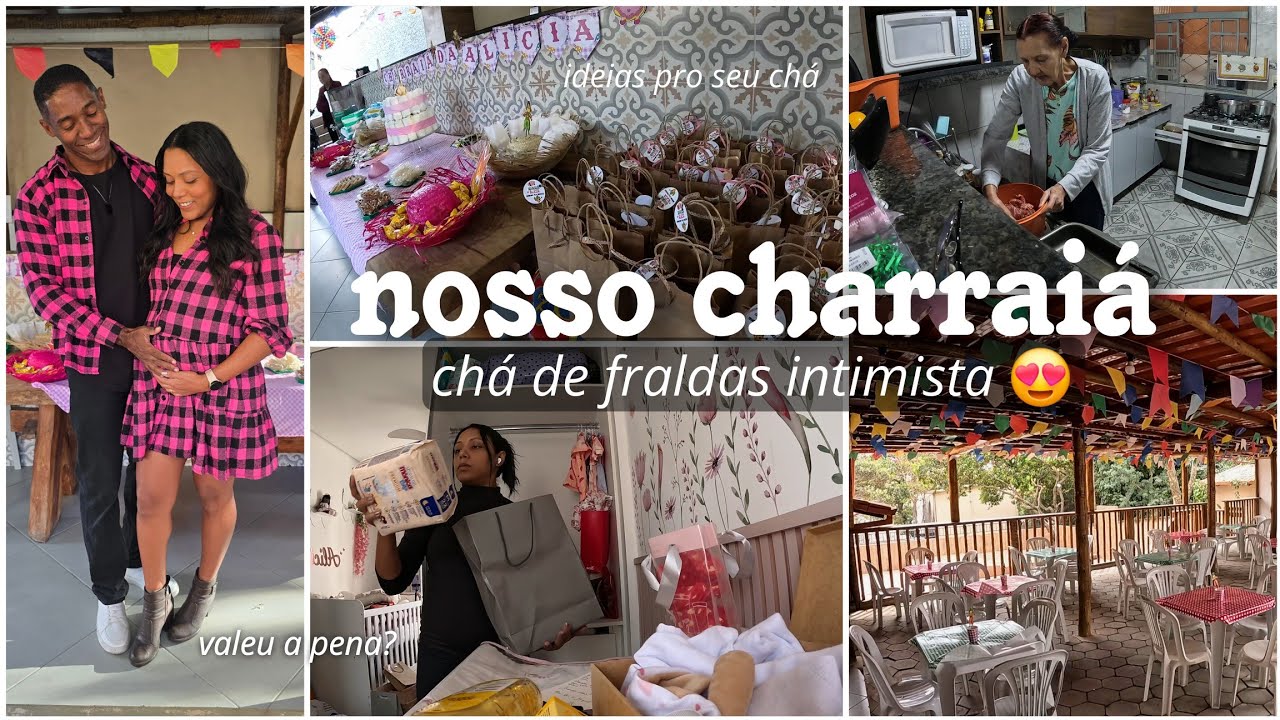 NOSSO CHÁ DE BEBÊ INSTIMISTA | VALEU A PENA? | IDEIA LEMBRANCINHA, BOLO DE FRALDAS & O QUE GANHAMOS